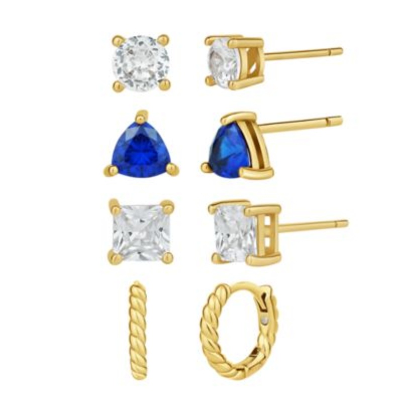 And Now This Women’s 4pair Gold Earrings | And Now This  in Lebanon