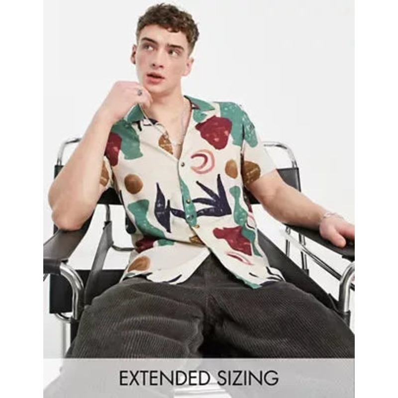 Asos Design Men’s Multicolor Shirt ANF740