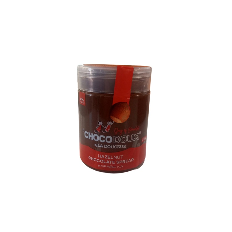 ChocoDoux Hazelnut Chocolate Spread (4% Hazelnut) 350g | ChocoDoux In Lebanon
