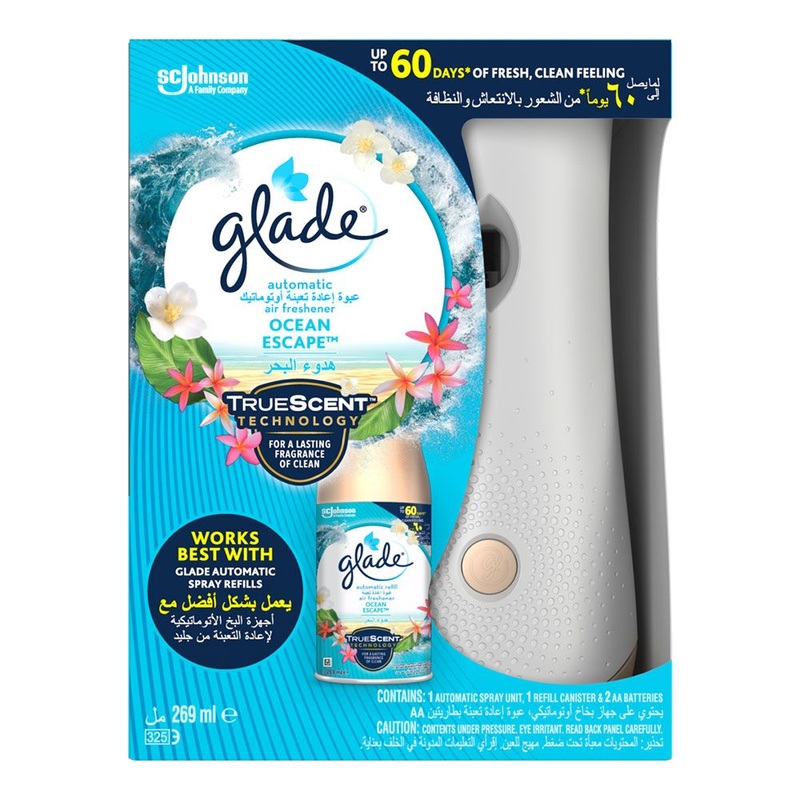 Glade Automatic Spray Ocean Escape 269ml | Glade In Lebanon