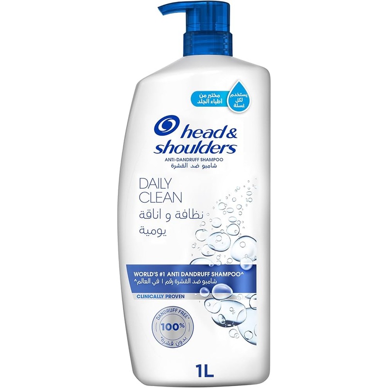 Head & Shoulders Daily Clean Shampoo 1000ml | Head & Shoulders In Lebanon