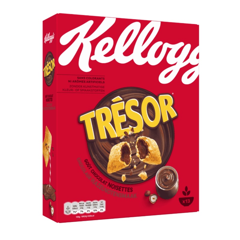 Kelloggs Tresor Chocolate Hazelnut 410g | Kellogg’s In Lebanon