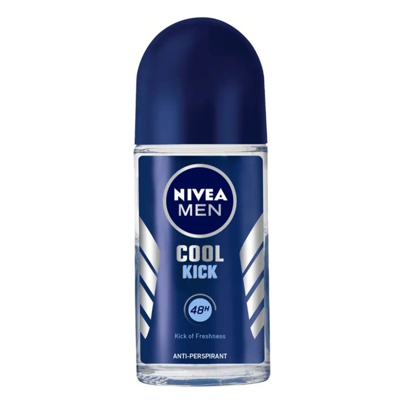 Nivea Men Cool Kick Deodorant For a Kick of Freshness Roll-on 50ml | Nivea In Lebanon