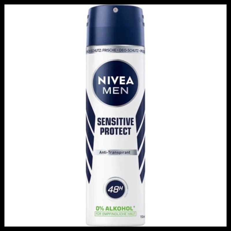 Nivea Men Sensitive Protect Spray Deo 150ml | Nivea In Lebanon