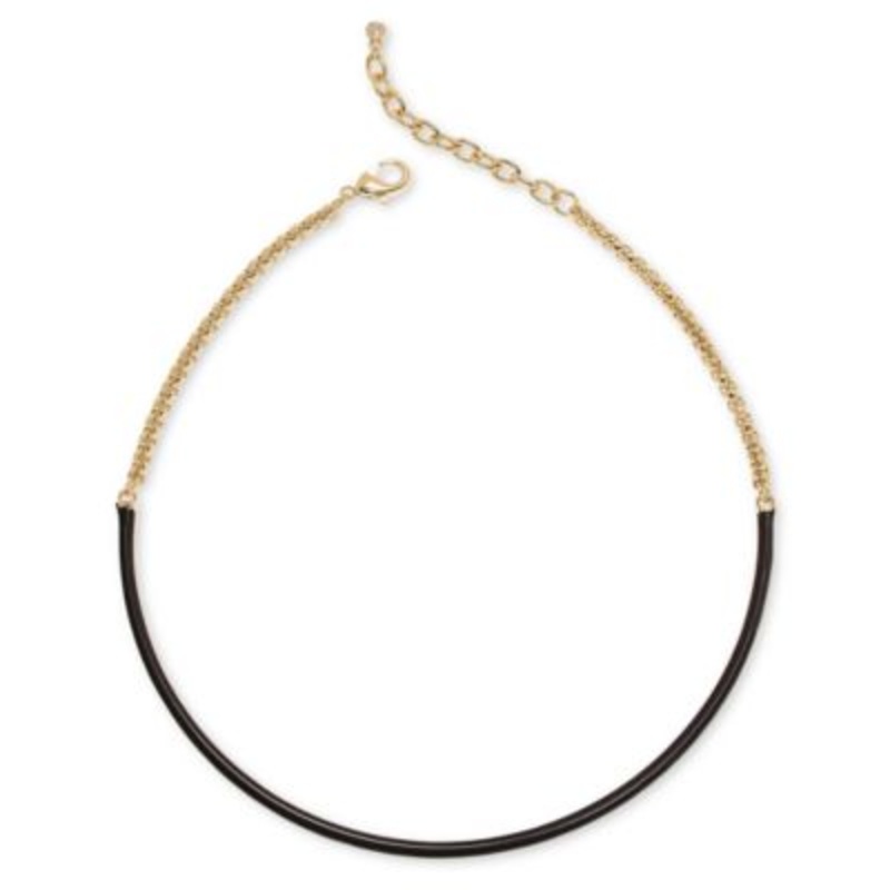 On 34th Women’s Gold-Black Collar Necklace | On 34th in Lebanon