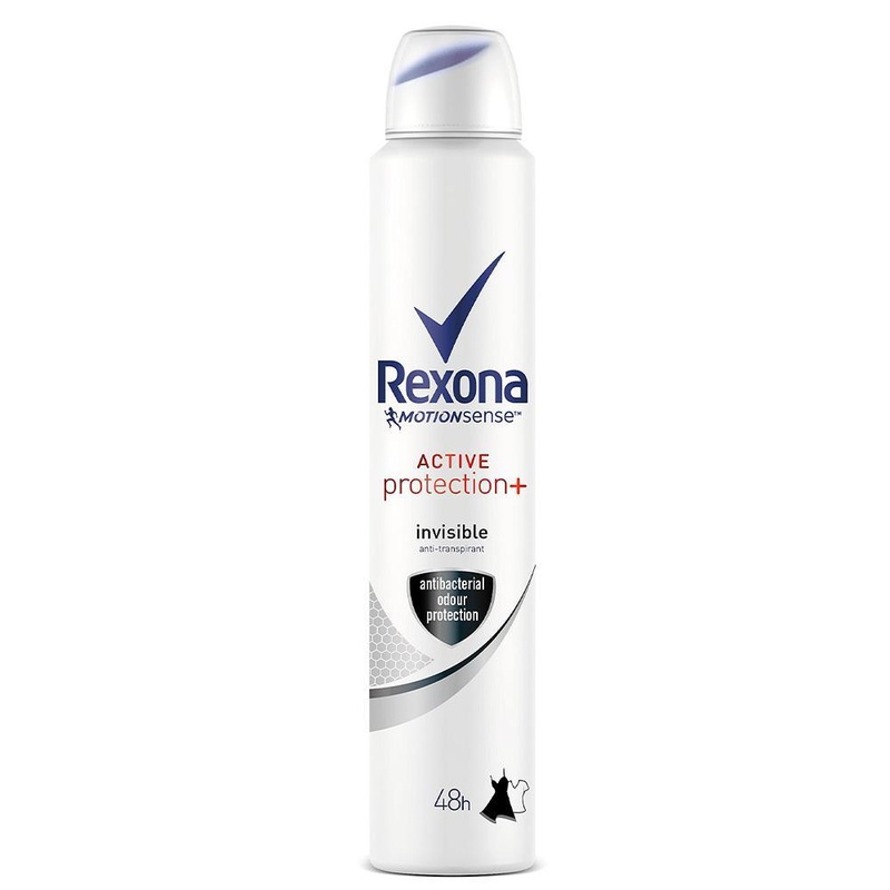 Rexona Women Anti-Bacterial Deodorant Active Protection Invisible 200ml | Rexona In Lebanon