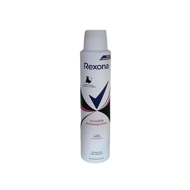 Rexona Women Deo Spray Invisible Antimanchas 200ml | Rexona In Lebanon