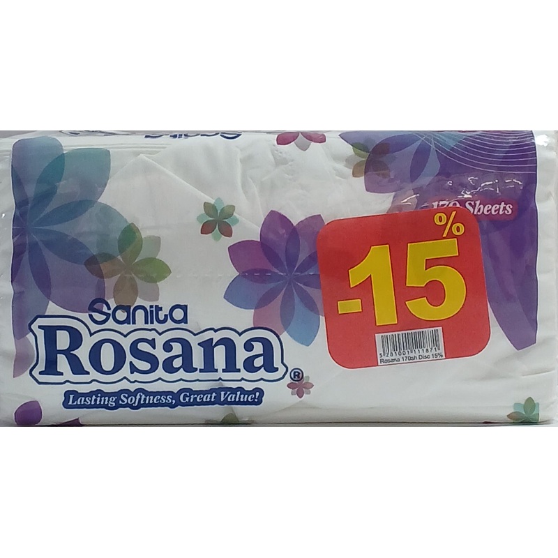 Sanita Rosana Facial Tissues 170 Sheets -15% Disc | Sanita In Lebanon