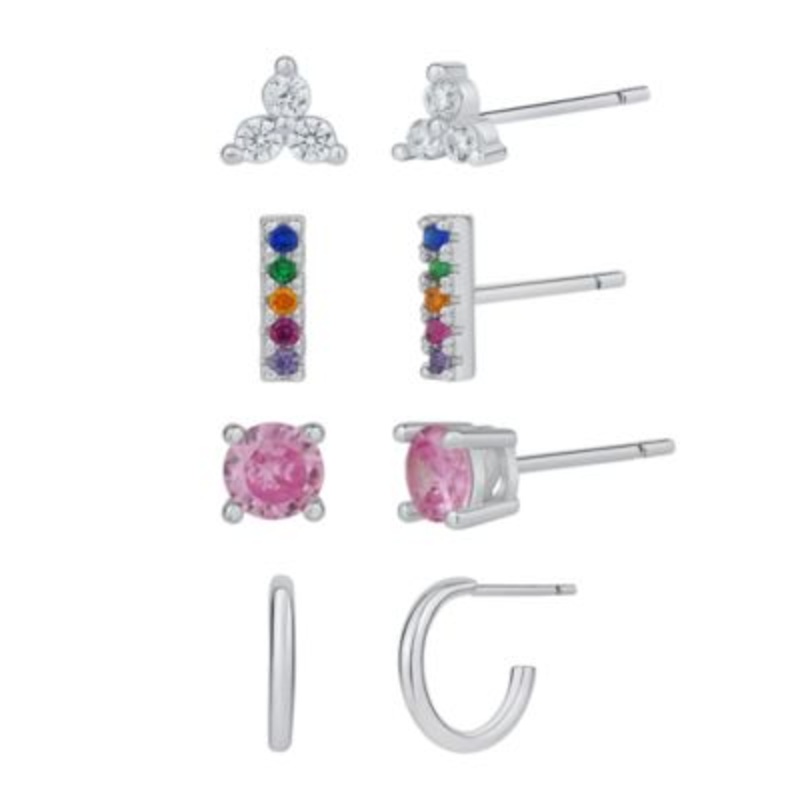 SD Women’s Multicolor Set Of 4 Earrings| SD in Lebanon