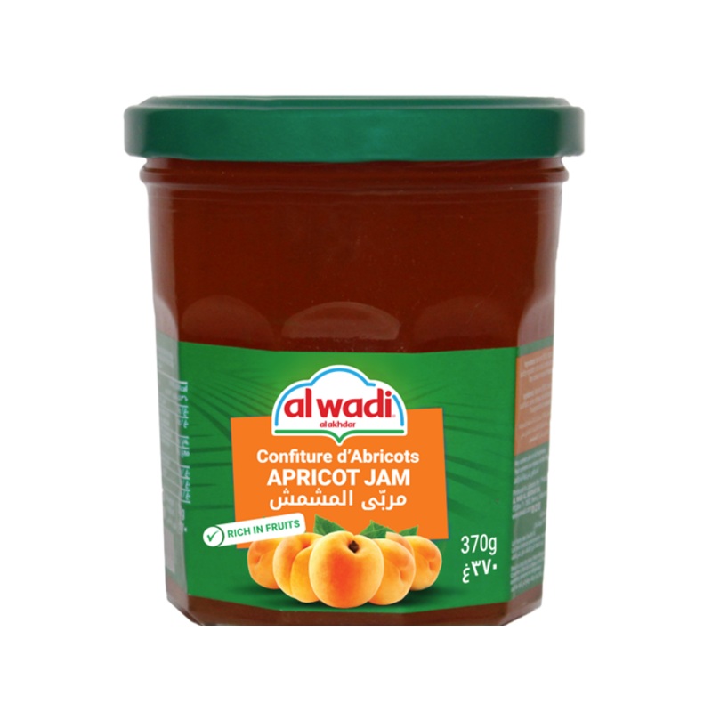 Al Wadi Apricot Jam 370g | Al Wadi In Lebanon