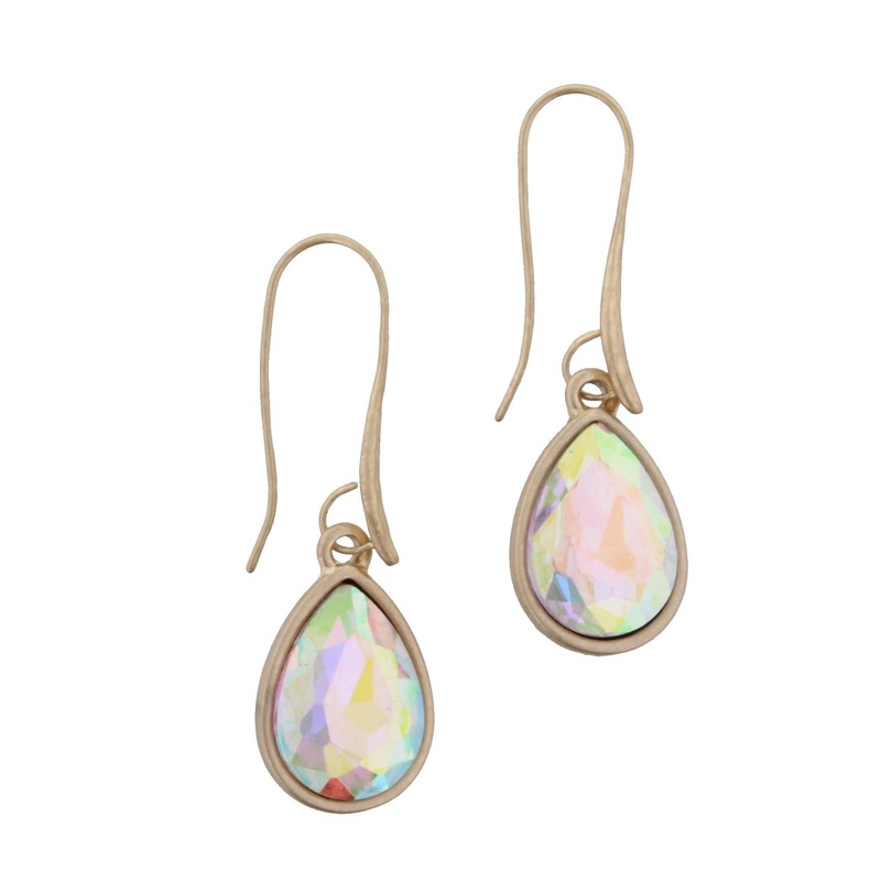 Anne Klein Women’s Elegant Teardrop Rhinestone Threader Earrings | Anne Klein In Lebanon