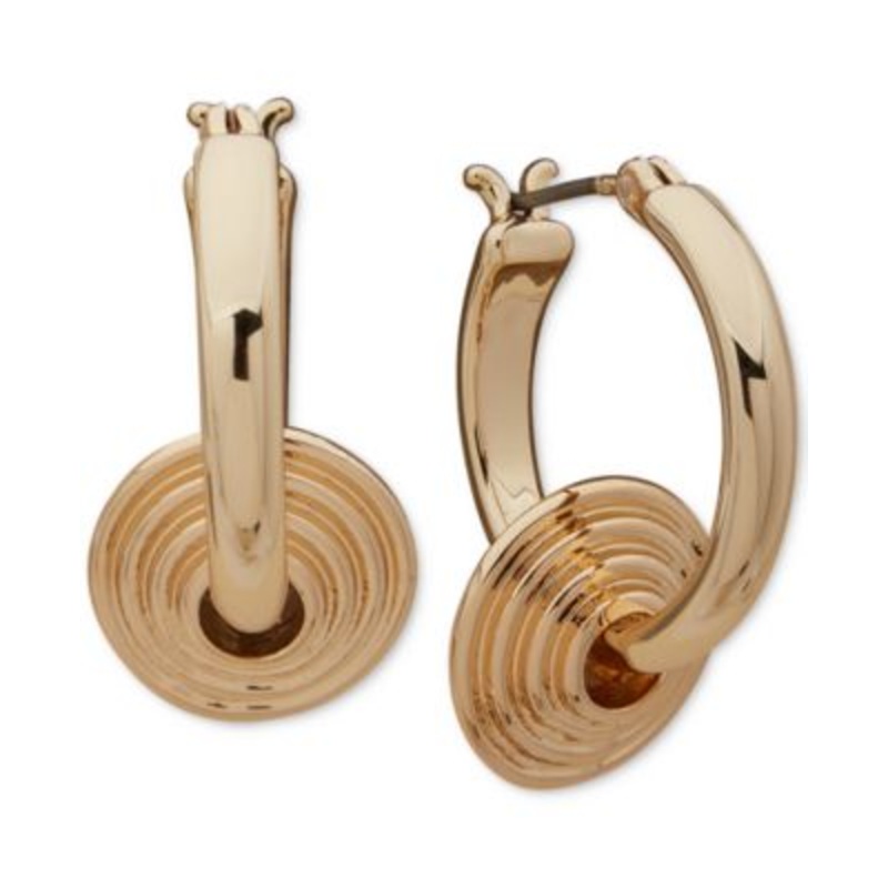 Anne Klein Women’s Gold Clicktop Hoop Earrings |Anne Klein in Lebanon
