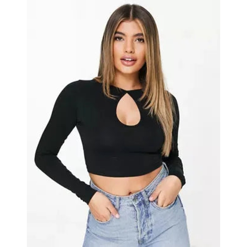 Asos Design  Women’s Black Blouse ANF710