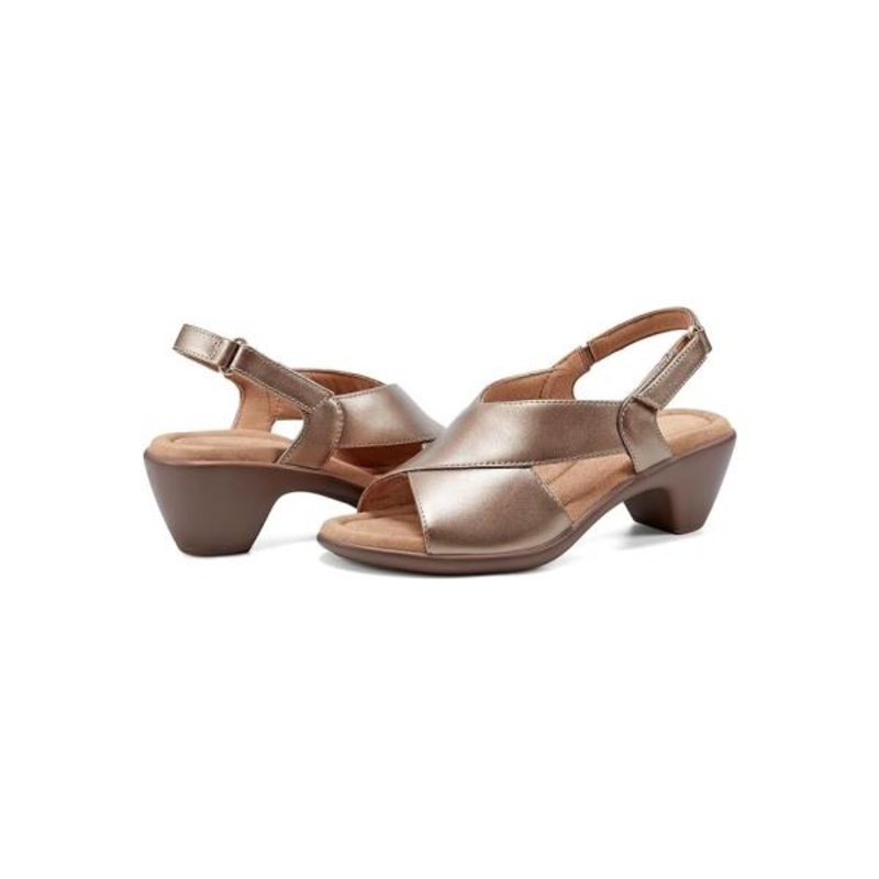 Easy Spirit Chantal – Womens 8.5 Bronze Sandal Medium