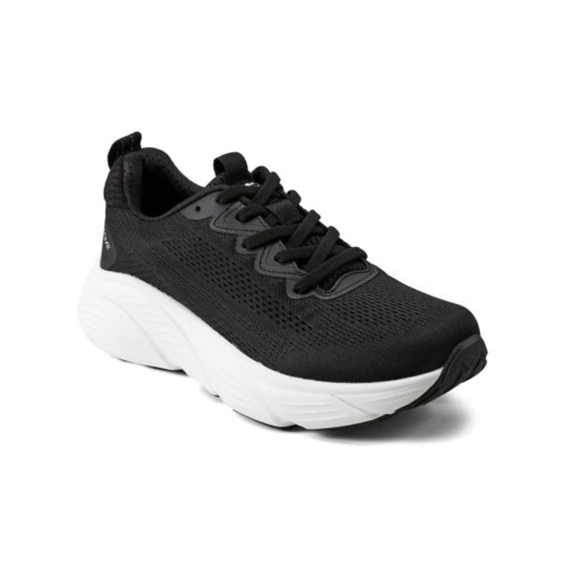 Easy Spirit Women’s Laconia Emove Lace-up Casual Sneakers – Black Size 6.5