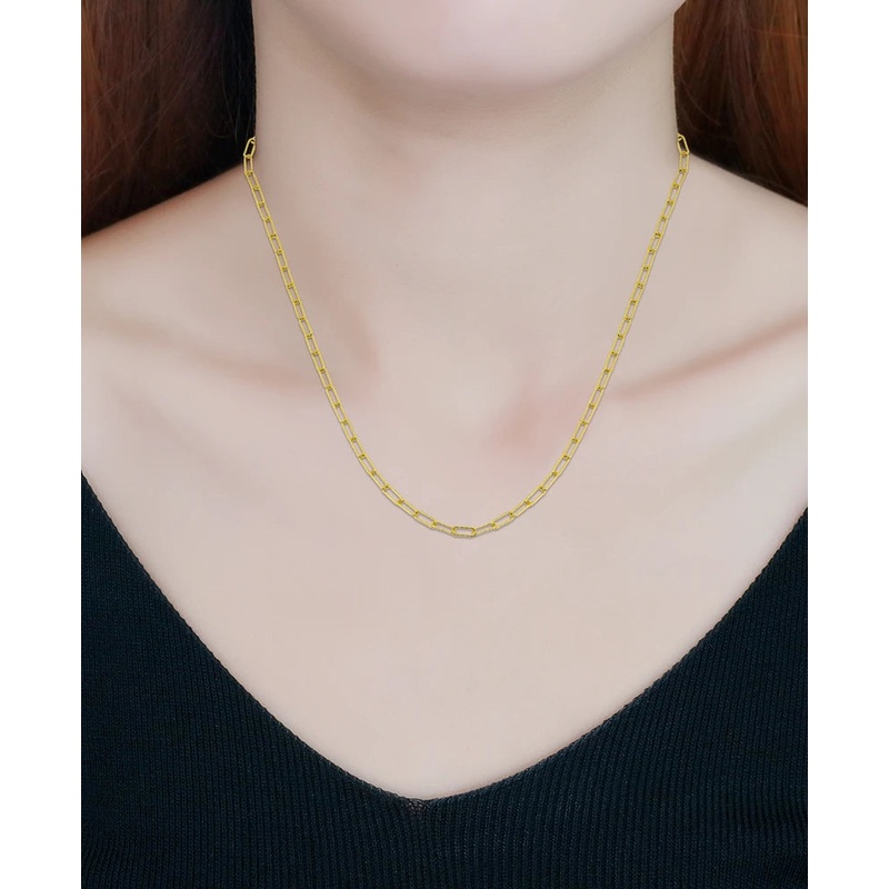 Giani Bernini Women’s Gold Diamond Cut Paperclip Necklace |Giani Bernini in Lebanon