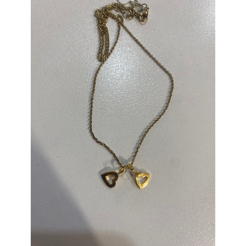 SD Women’s Gold Plated Heart Necklace |SD in Lebanon