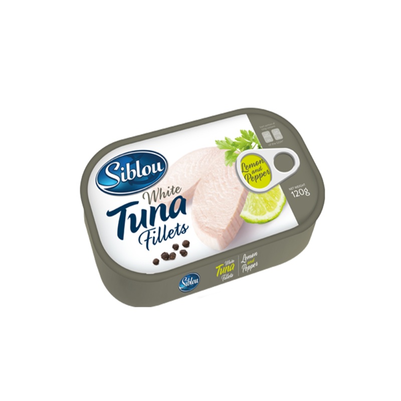 Siblou White Tuna Fillets With Lemon & Pepper 120g*3 | Siblou In Lebanon