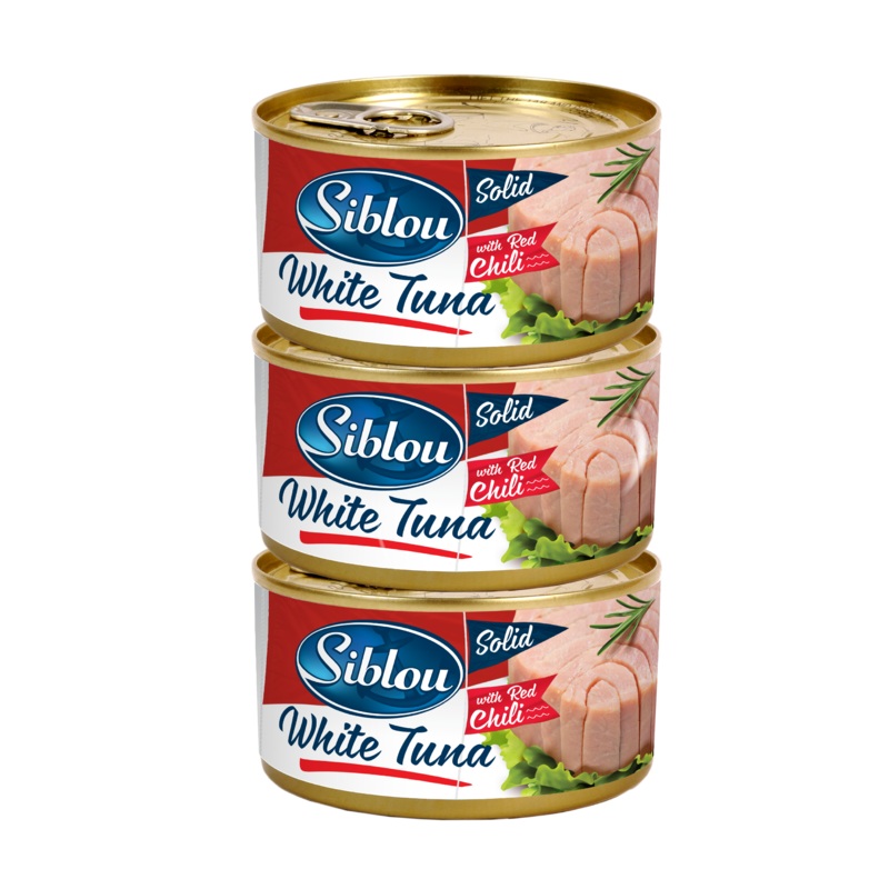 Siblou White Tuna With Red Chili 185g*3 | Siblou In Lebanon