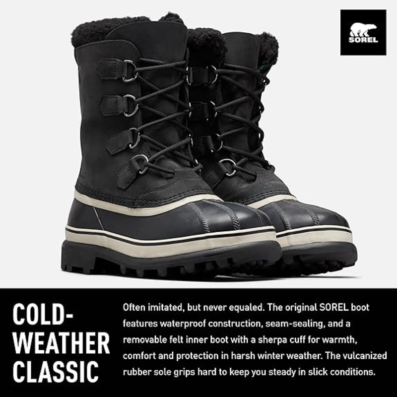 Sorel Men’s Caribou Warm Lining Mid-Calf Boots| Sorel  In Lebanon