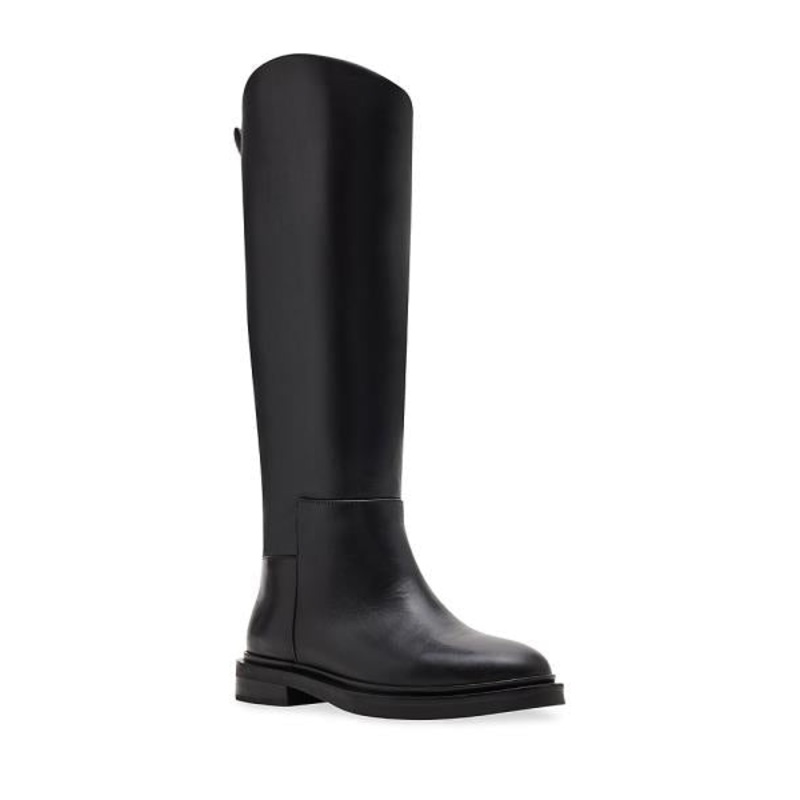 Steve Madden GAIGE Womens Laceless Leather Knee-High Boots