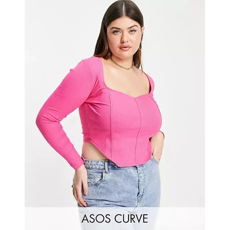 Asos Design Women’s Fuchsia Blouse ANF665