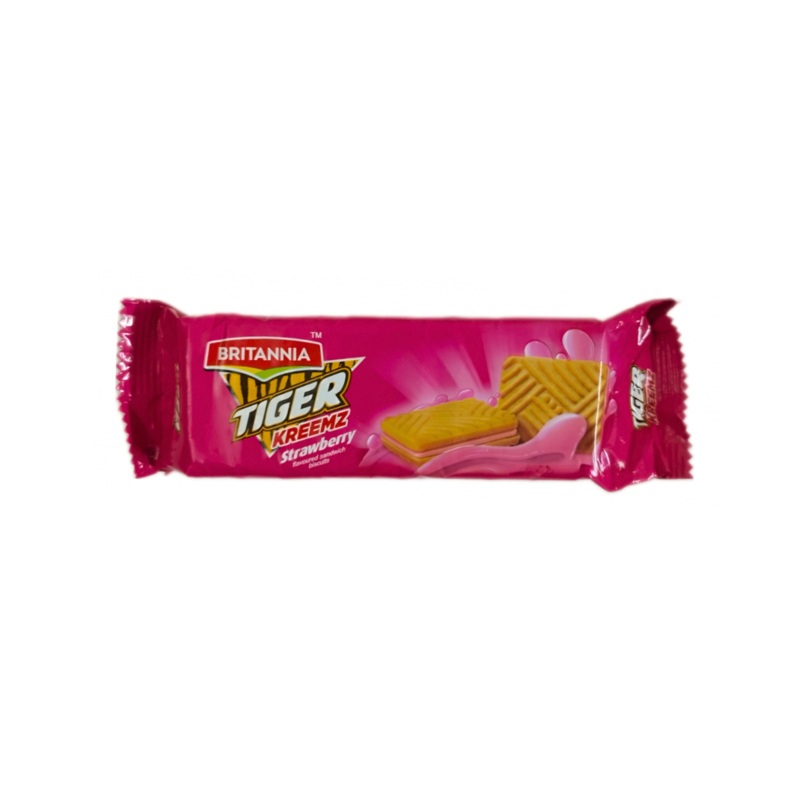 Britannia Tiger Kreemz Strawberry 72g | Britannia In Lebanon
