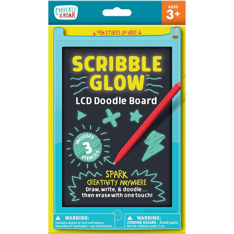 Chuckle & Roar – Scribble Glow – LCD Doodle Board  | Chuckle & Roar In Lebanon