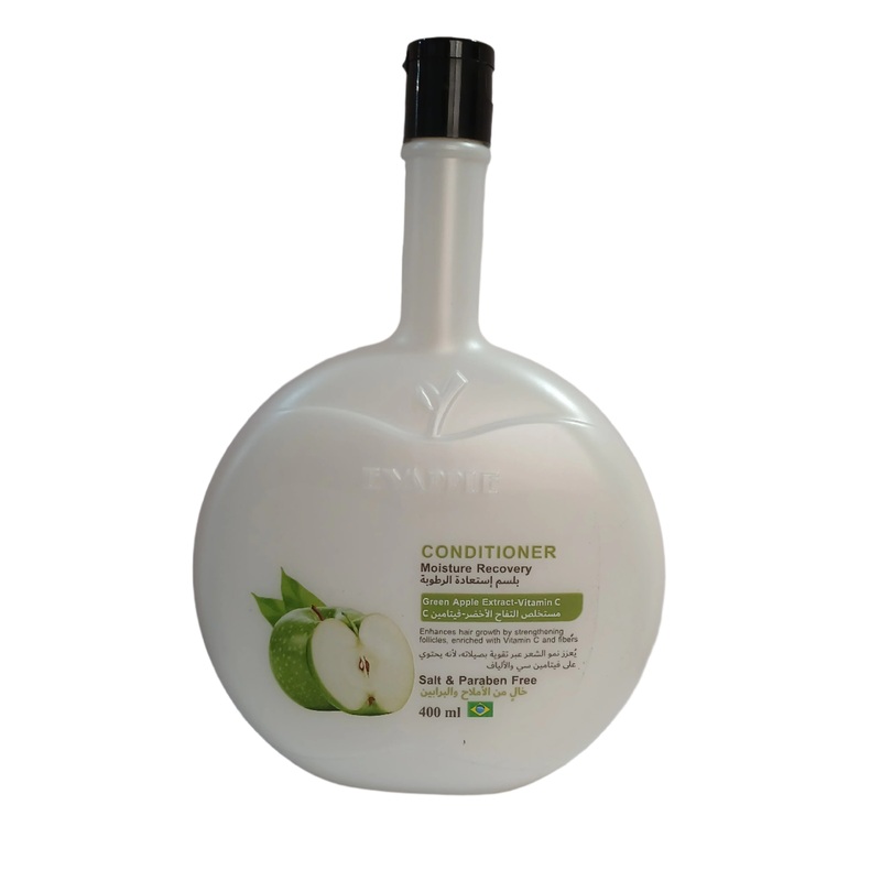Evapple Green apple Extract-Vitamin C Salt & Paraben Free Conditioner 400ml | Evapple In Lebanon