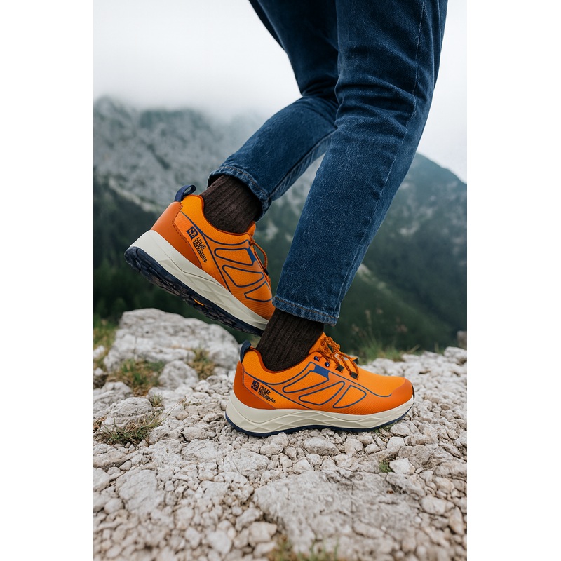 Jack Wolfskin Boy’s Orange Rocket Hiker 2 Texapore K Sneakers |Jack Wolfskin in Lebanon