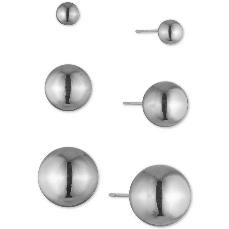 Lauren Ralph Lauren Women’s 3-Pc. Set Metal Ball Stud Earring | Lauren Ralph Lauren in Lebanon