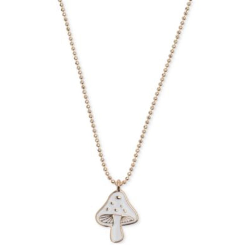Lucky Brand Women’s White Mushroom Gold Necklace| Lucky Brand in Lebanon