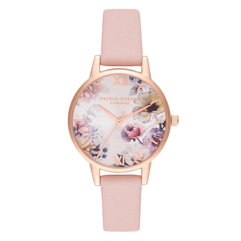 Olivia Burton Women’s Midi Dusty Pink – Blush Sunray and Rose Gold Watch| Olivia Burton in Lebanon