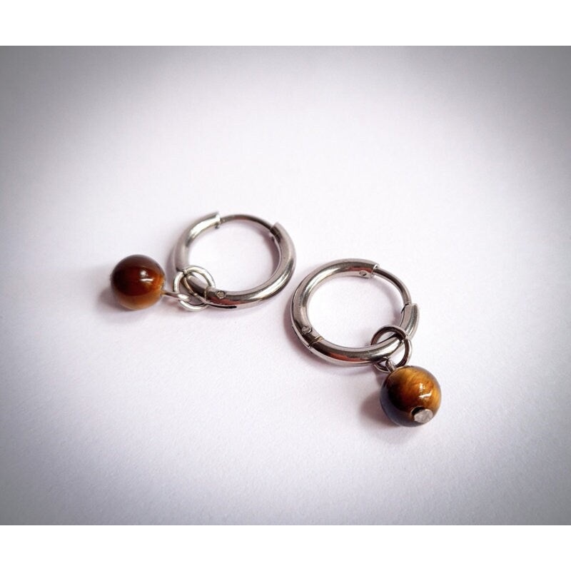 SD Women’s Brown Stainless Steel Earrings| SD in Lebanon