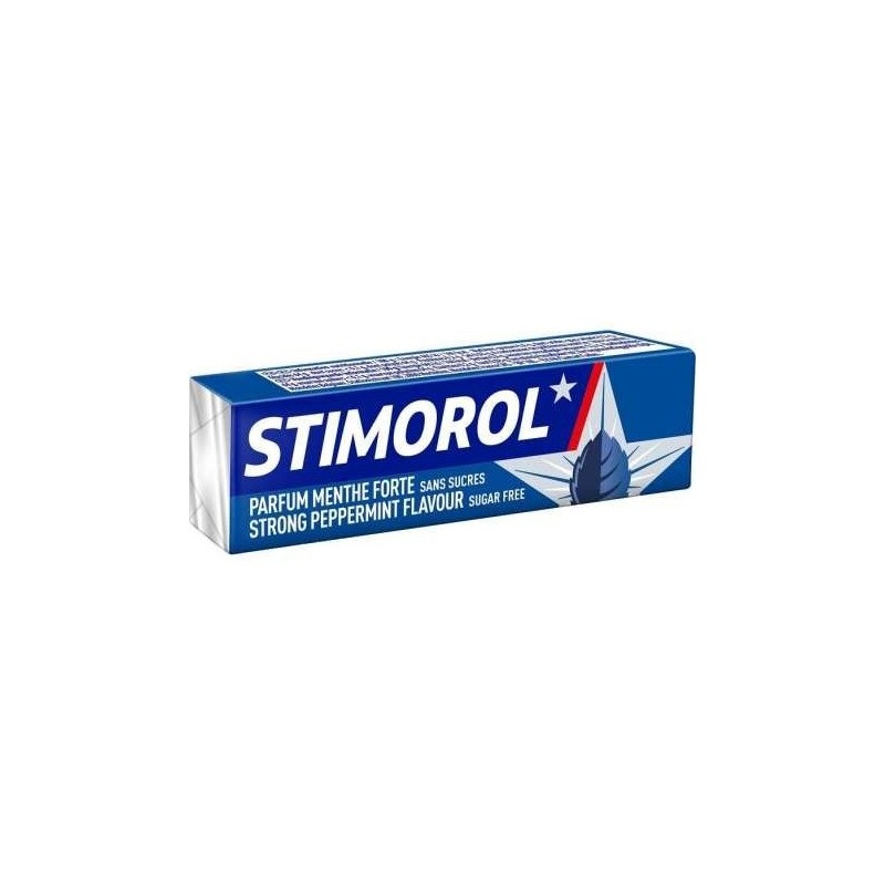 Stimorol Strong Mint Sugar-Free Chewing Gum | Stimorol In Lebanon