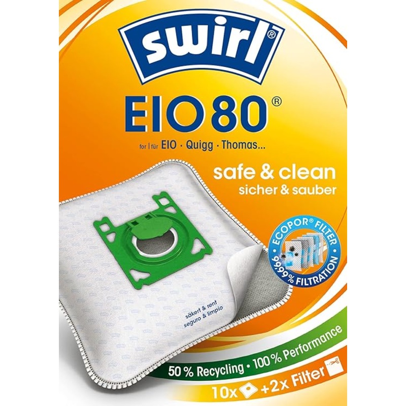 Swirl EIO80 Vacuum Cleaner Bags | Swirl In Lebanon