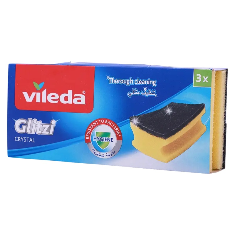 Vileda Glitzi Crystal Sponge 3X | Vileda In Lebanon