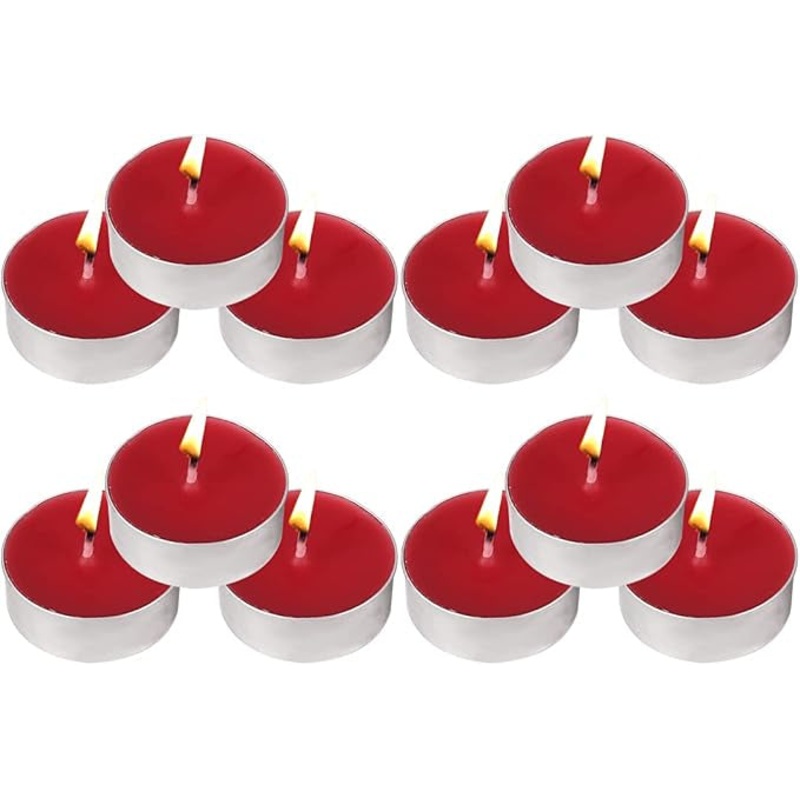 KCB Candle Company Red Scented Candles 16pcs | KCB Candle Company In Lebanon