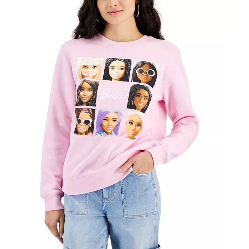 Love Tribe Juniors’ Barbie Graphic Sweatshirt |Love Tribe In Lebanon
