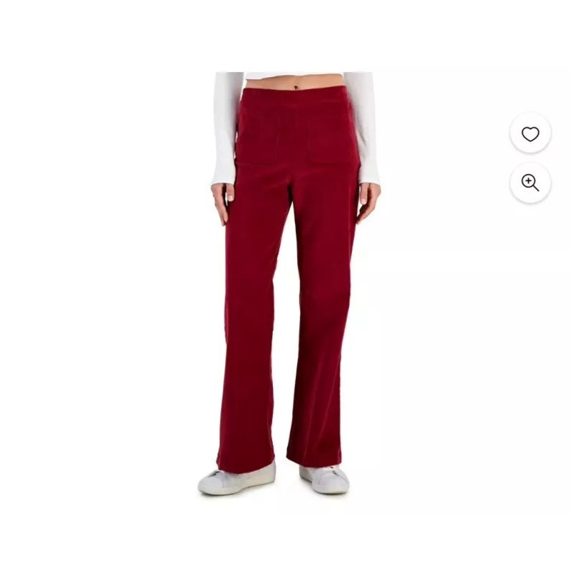 Self Esteem Women’s Burgundy Cord Pant |Self EsteemIn Lebanon