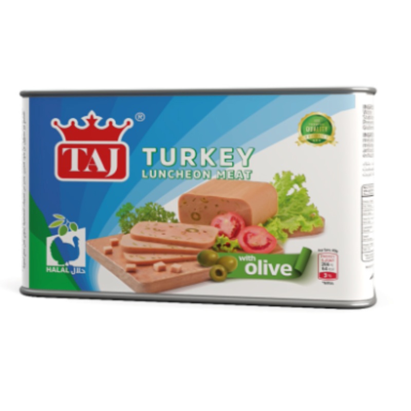 Taj Chicken Luncheon Meat with Olive 190g | Taj In Lebanon