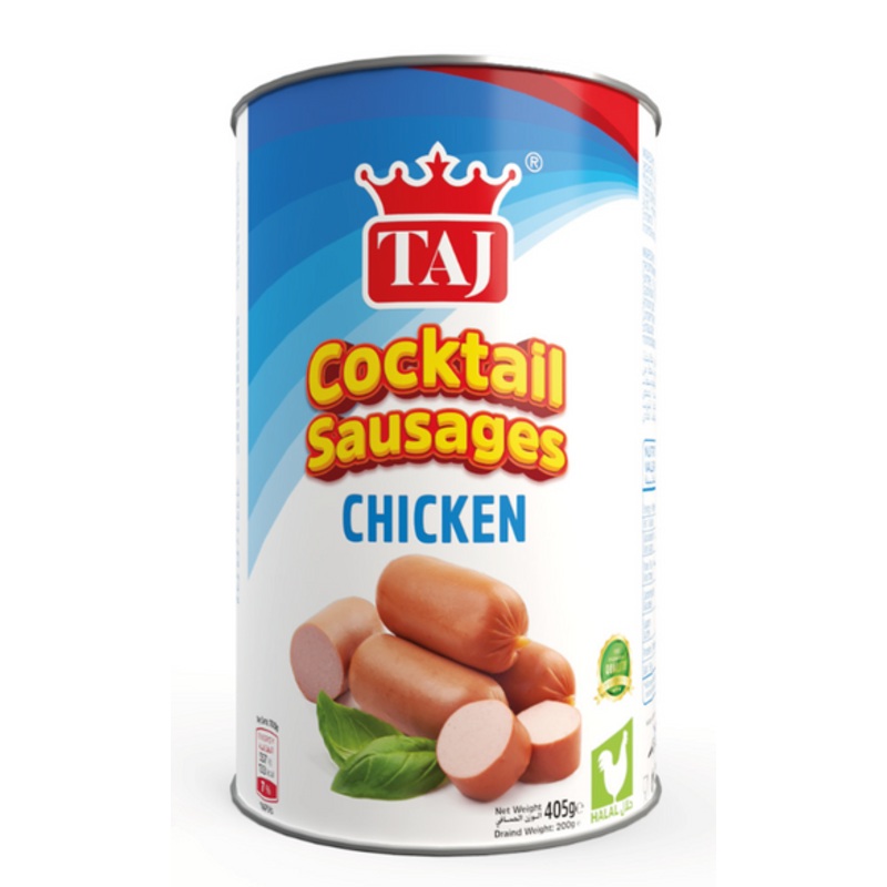 Taj Cocktail Sausages Chicken 405g | Taj In Lebanon