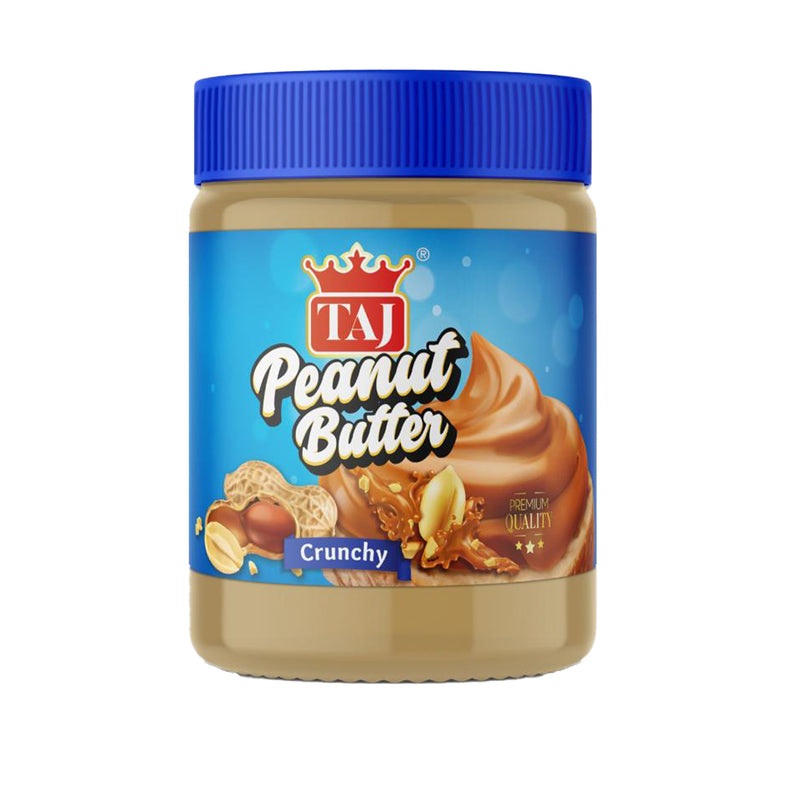 Taj Crunchy Peanut Butter Premium Quality 510g | Taj In Lebanon