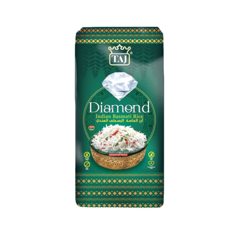 Taj Diamond Indian Basmati  Rice 908g | Taj In Lebanon