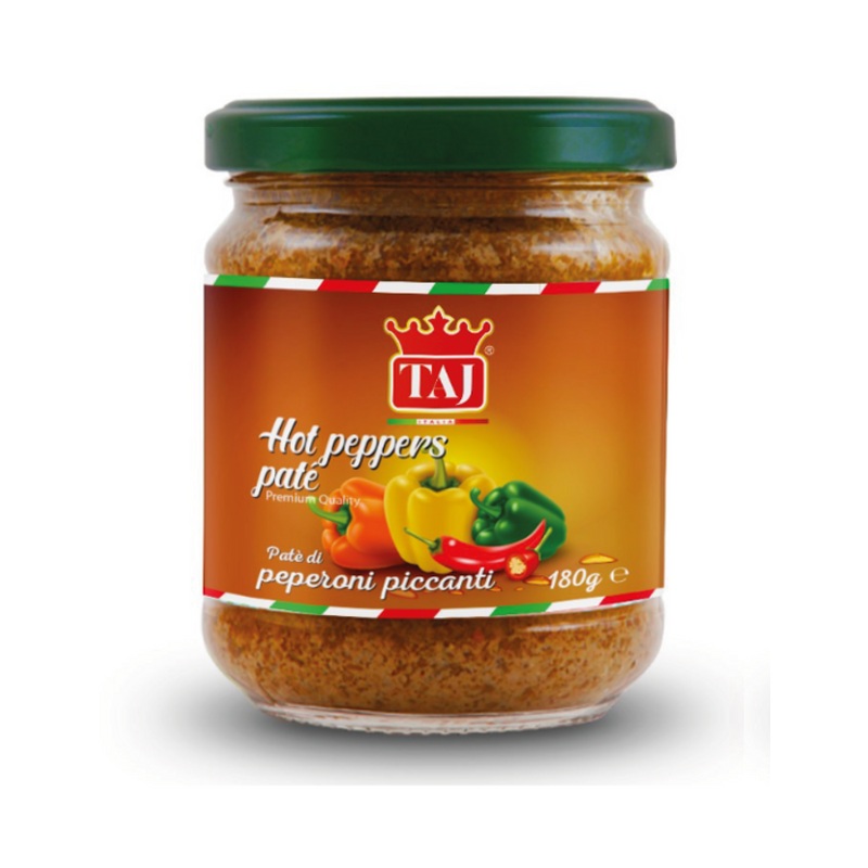 Taj Hot Pappers Pate 180g | Taj In Lebanon