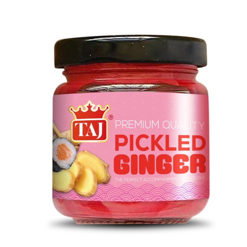 Taj Pickled Ginger ( Pink) 190g | Taj In Lebanon