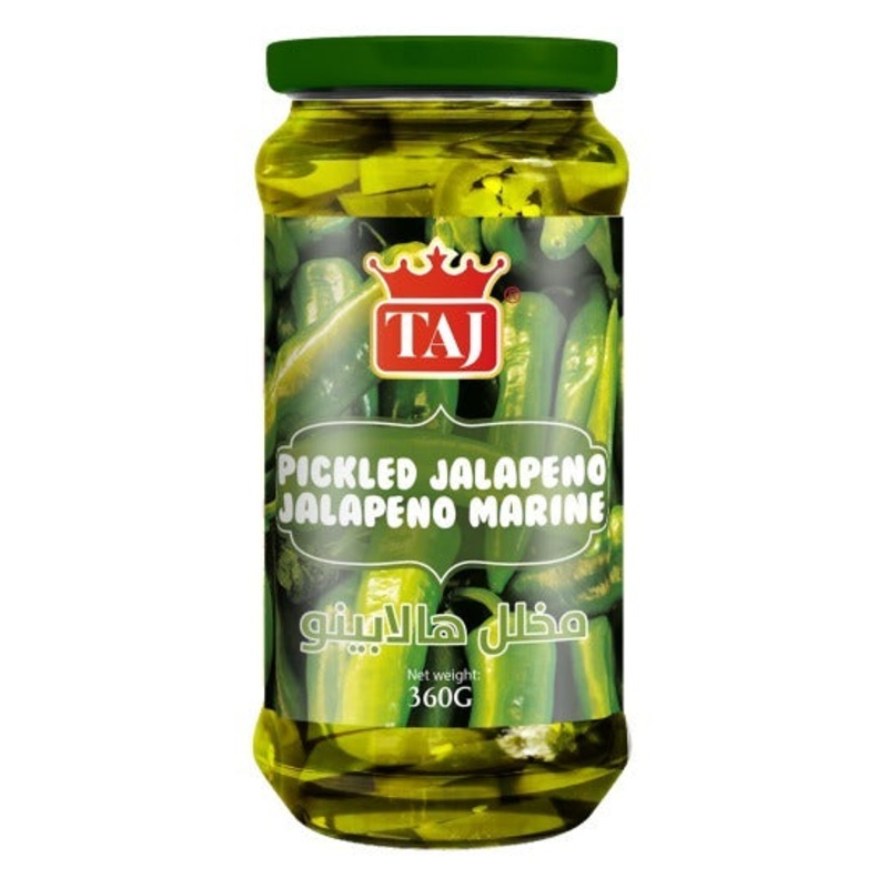 Taj Pickled Jalapeno 360g | Taj In Lebanon