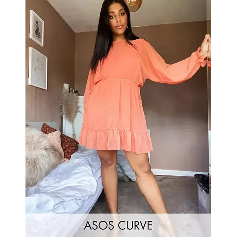Asos Design Women’s Coral Dress ANF963