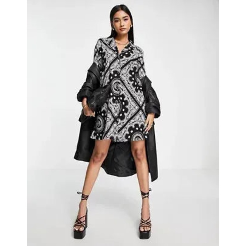 Asos Design Women’s Multicolor  Dress ANF804
