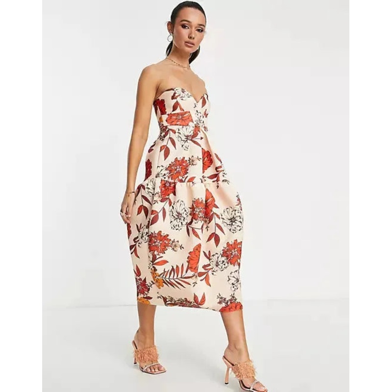 Asos Design Women’s Multicolor Dress ANF837